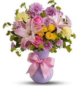Teleflora's Perfectly Pastel in Sewell NJ, Lamp Light Florist And Gift