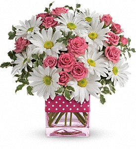 Teleflora's Polka Dots and Posies in Sewell NJ, Lamp Light Florist And Gift