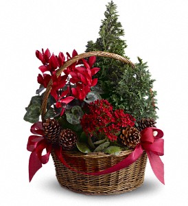 Tannenbaum Basket in Sewell NJ, Lamp Light Florist And Gift