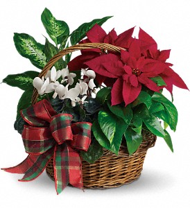 Holiday Homecoming Basket in Sewell NJ, Lamp Light Florist And Gift