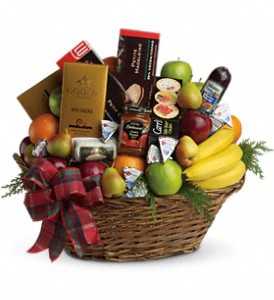 The Ultimate Christmas Basket in Sewell NJ, Lamp Light Florist And Gift