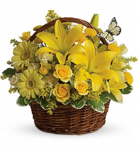 Basket Full of Wishes in Sewell NJ, Lamp Light Florist And Gift