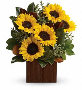 You're Golden Bouquet by Teleflora in Sewell NJ, Lamp Light Florist And Gift