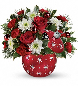 Celebrations by Radko Starry Ornament Bouquet in Sewell NJ, Lamp Light Florist And Gift