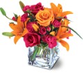 Teleflora's Uniquely Chic Bouquet in Sewell NJ Lamp Light Florist And Gift