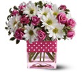 Teleflora's Polka Dots and Posies in Sewell NJ Lamp Light Florist And Gift