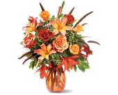 Fall Grandeur in Sewell NJ, Lamp Light Florist And Gift