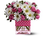 Teleflora's Polka Dots and Posies in Sewell�NJ, Lamp Light Florist And Gift