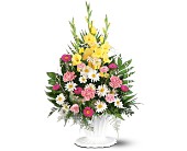 Basket of Faith in Sewell NJ, Lamp Light Florist And Gift