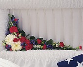 Patriotic Spirit Cluster in Sewell NJ, Lamp Light Florist And Gift
