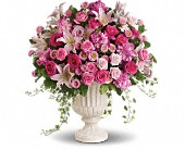 Passionate Pink Garden Arrangement in Sewell, New Jersey, Lamp Light Florist And Gift