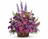 Gracious Lavender Basket in Sewell, New Jersey, Lamp Light Florist And Gift