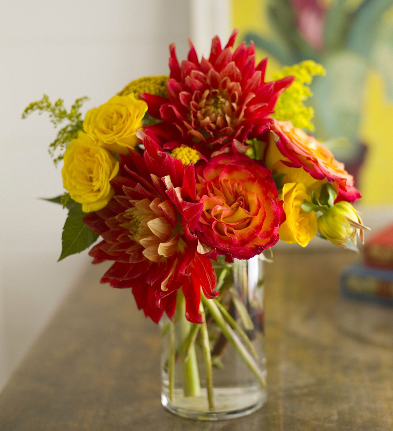 Lamp Light Florist And Gift, Sewell, New Jersey - Teleflora's Dazzling Dahlias, picture