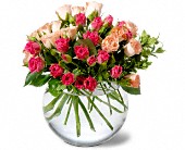 Lamp Light Florist And Gift, Sewell, New Jersey - Teleflora's Crimson & Coral Roses, picture
