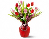 Lamp Light Florist And Gift, Sewell, New Jersey - Tempting Tulips, picture