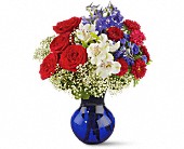 Lamp Light Florist And Gift, Sewell, New Jersey - Red White and True, picture