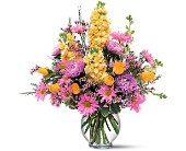 Lamp Light Florist And Gift, Sewell, New Jersey - Yellow and Lavender Delight, picture