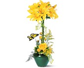 Lamp Light Florist And Gift, Sewell, New Jersey - Lily Topiary, picture