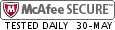 HACKER SAFE certified sites prevent over 99.9% of hacker crime.